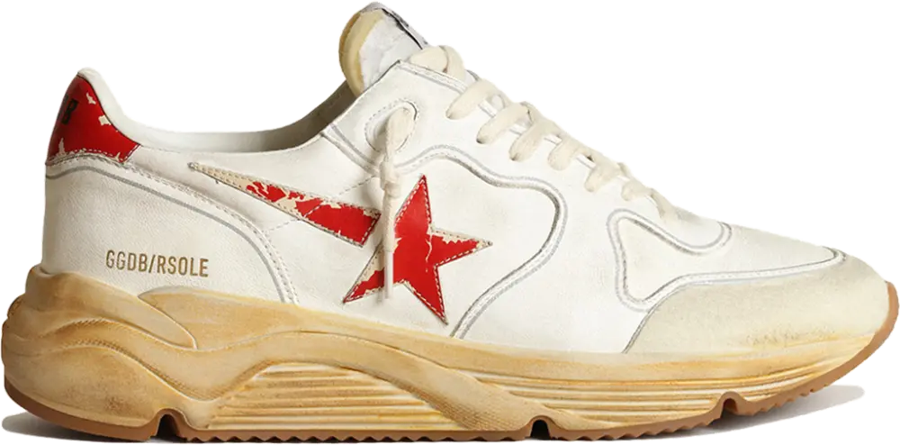 Giày Golden Goose Running Sole 'White Red' GMF00126-F003460-10575