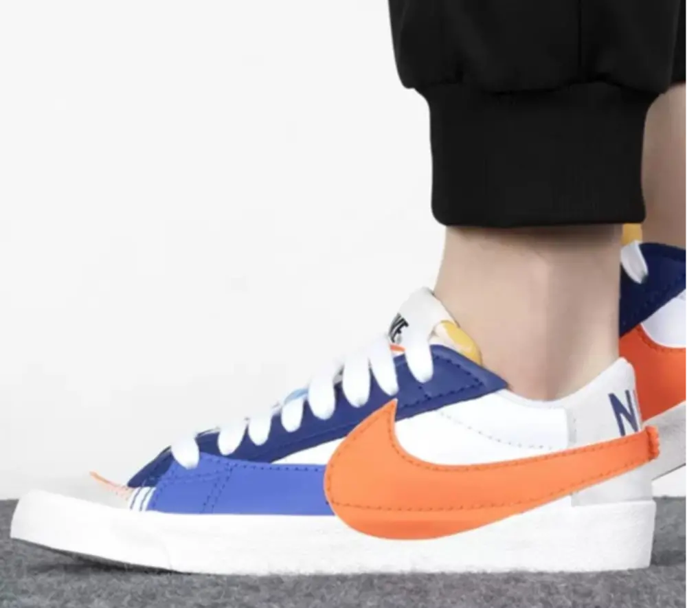 Giày Nike Blazer Low 77 Jumbo ‘ Royal Orange’ DV9122-181 - Ảnh 4