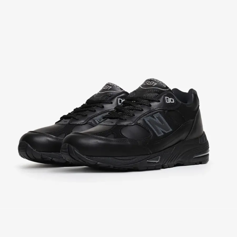 Giày New Balance 991 MiUK 'Black Grey' M991TK - Ảnh 3