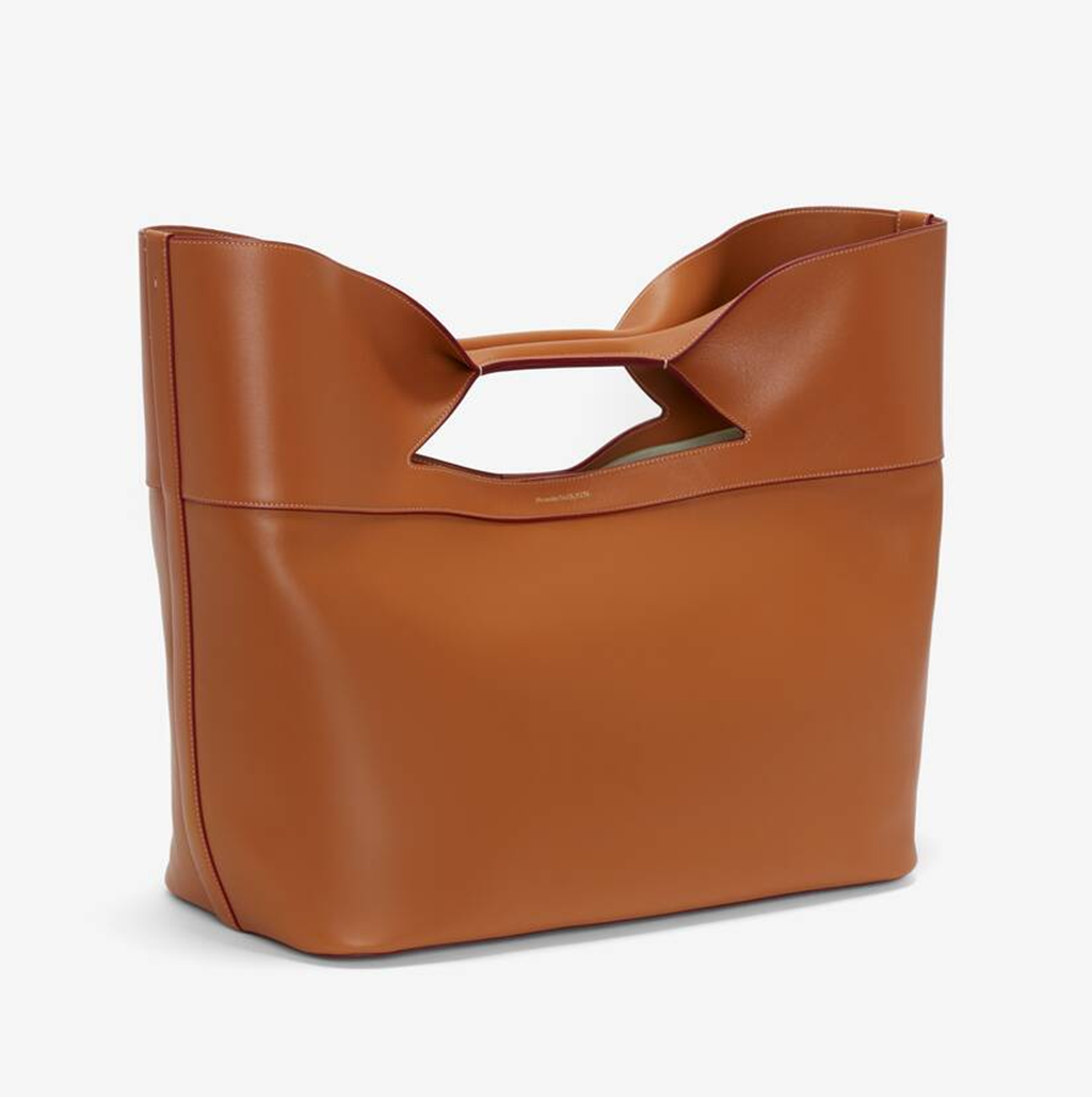 Túi Alexander McQueen Bow 'Tan' 7093441BLCA2002 - Ảnh 3