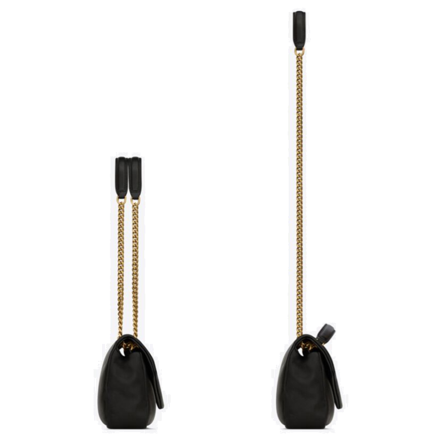 Túi Saint Laurent Calypso 'Black' 734153AACQO1000 - Ảnh 4