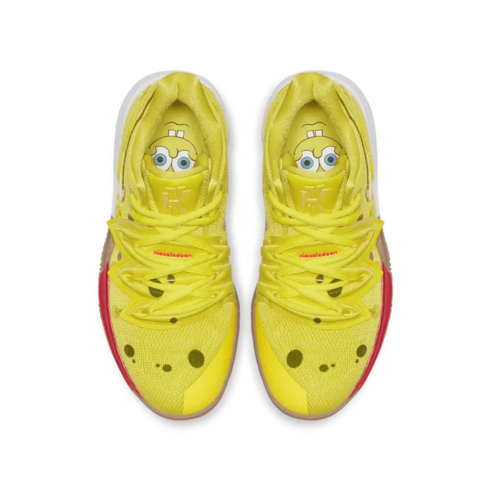 Giày Nike Kyrie 5 Spongebob GS 'Opti Yellow' CJ7227-700 - Ảnh 5