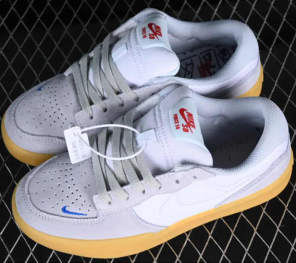 Giày Nike Force 58 Premium SB ‘Grey Royal Gum’ DV5476-001 - Ảnh 3