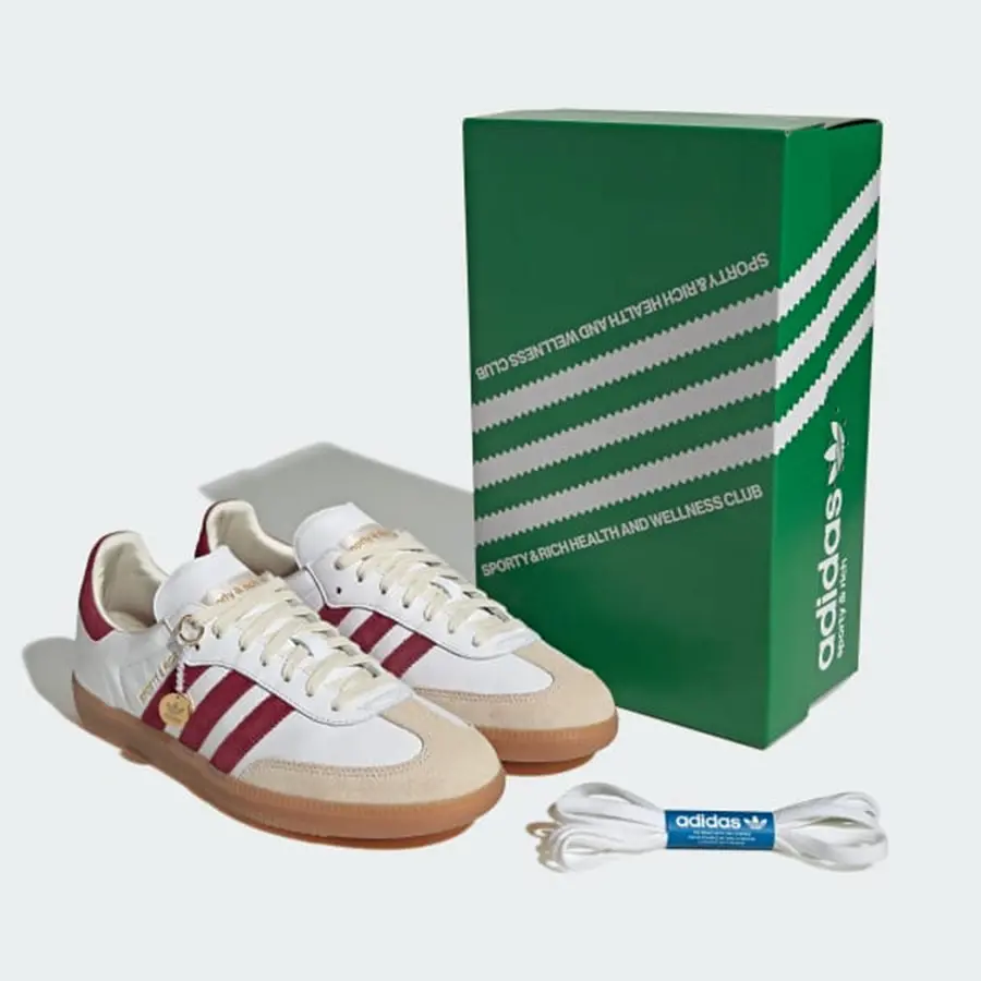 Alternative view of Giày Adidas Samba ‘Sporty & Rich White’ IF5660