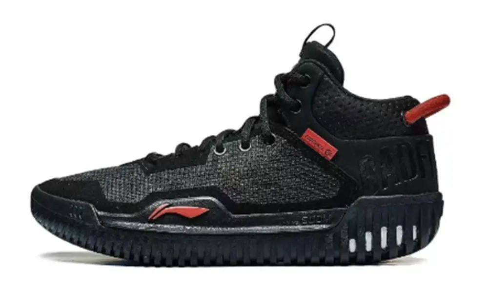 Alternative view of Giày Li Ning Anti BADFIVE 'Black' ABFT025-2
