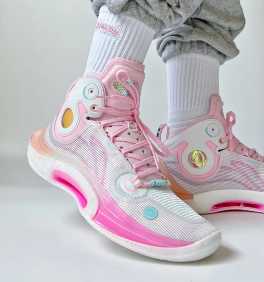 Alternative view of Giày Li Ning Sono 11 Ultra Non-slip 'White Powder' ABAT019-4