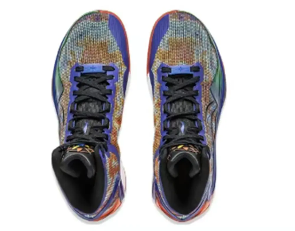 Giày Li Ning Blade 4 Halloween 'Tea Red Purple' ABAT139-5 - Ảnh 4