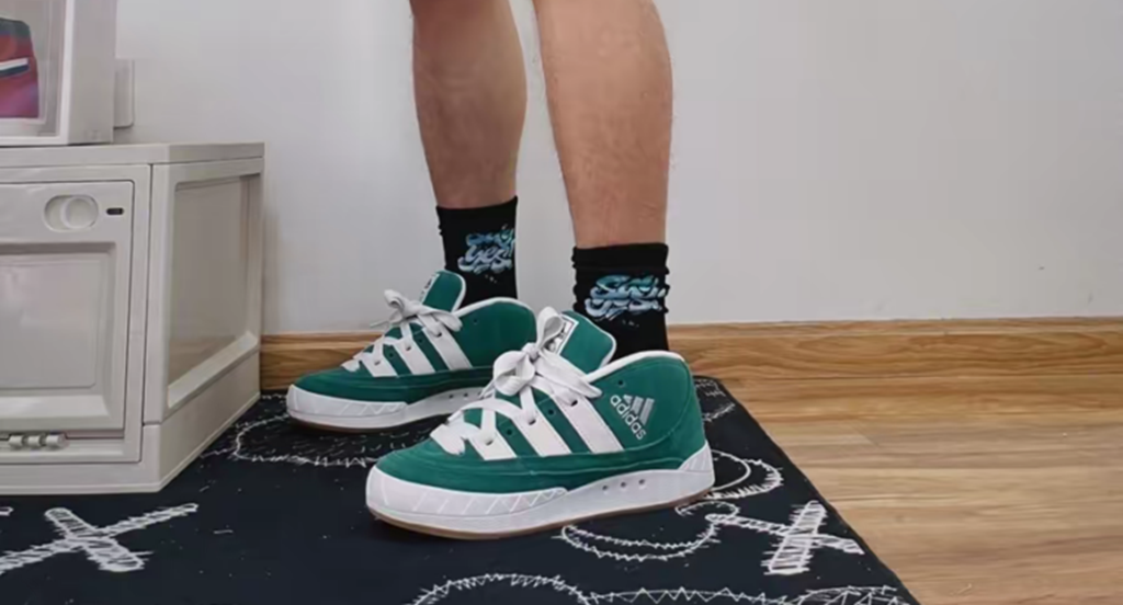 Giày Adidas Adimatic Mid 'Collegiate Green' IE0022 - Ảnh 5