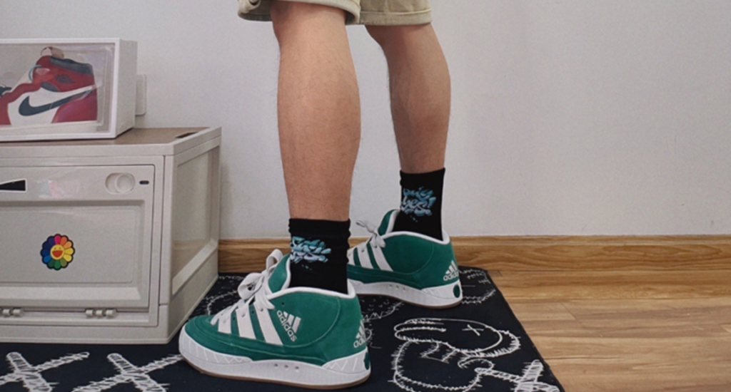 Giày Adidas Adimatic Mid 'Collegiate Green' IE0022 - Ảnh 2