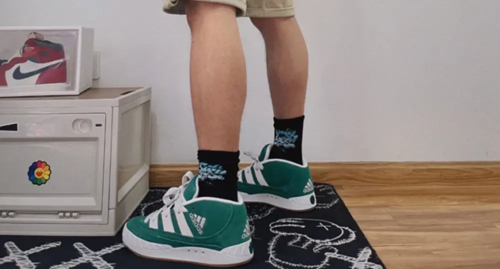 Alternative view of Giày Adidas Adimatic Mid 'Collegiate Green' IE0022