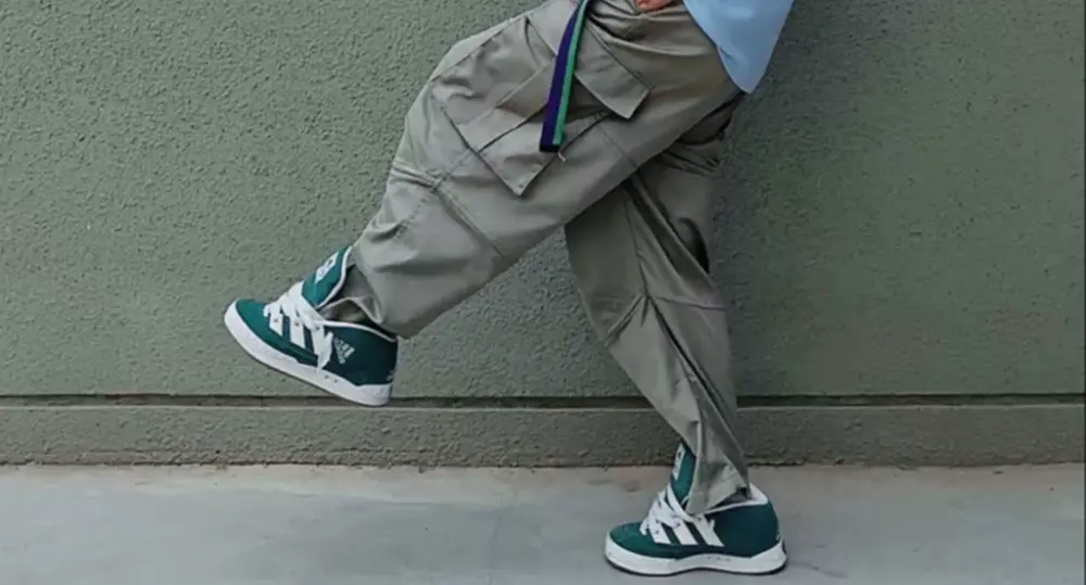 Giày Adidas Adimatic Mid 'Collegiate Green' IE0022 - Ảnh 3