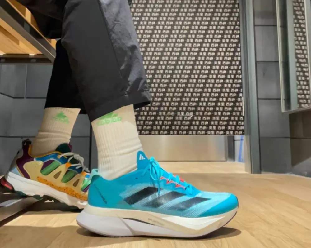 Giày Adidas Adizero Boston 12 ‘Lucid Cyan’ H03612 - Ảnh 3