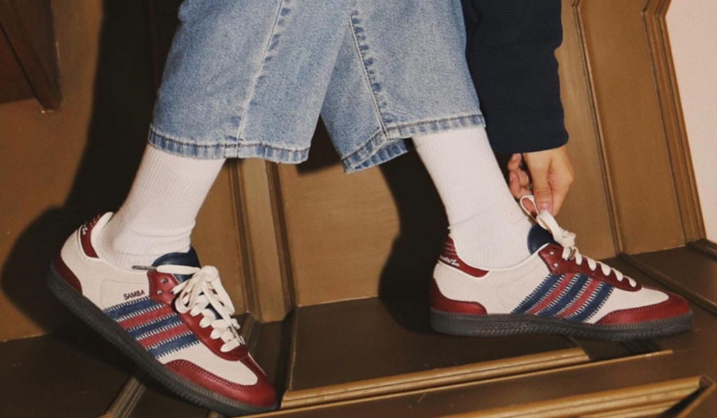 Giày Adidas Samba OG ‘Notitle Maroon’ ID6023 - Ảnh 3