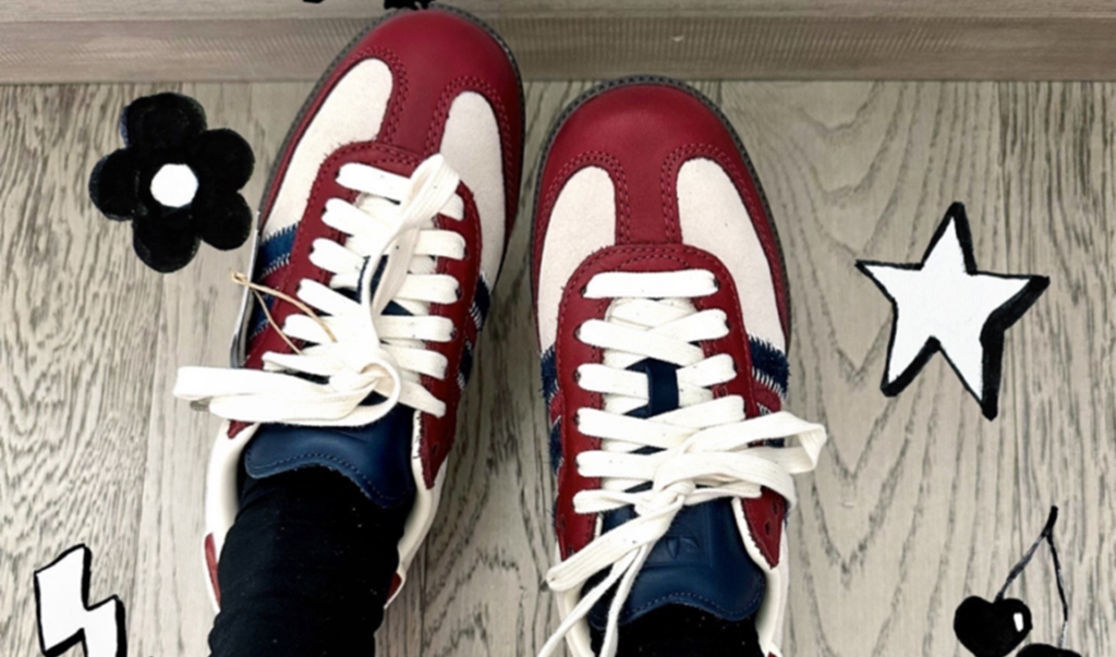 Giày Adidas Samba OG ‘Notitle Maroon’ ID6023 - Ảnh 2