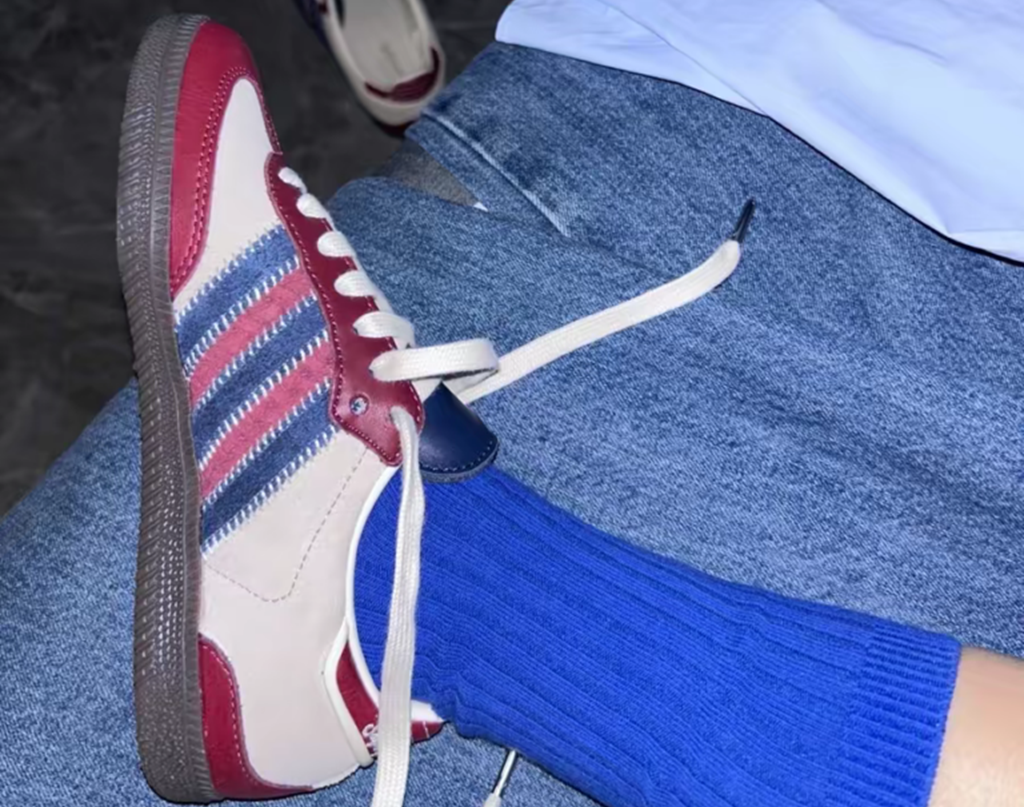 Giày Adidas Samba OG ‘Notitle Maroon’ ID6023 - Ảnh 6