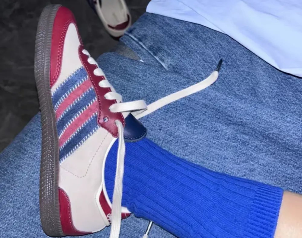 Giày Adidas Samba OG ‘Notitle Maroon’ ID6023 - Ảnh 6