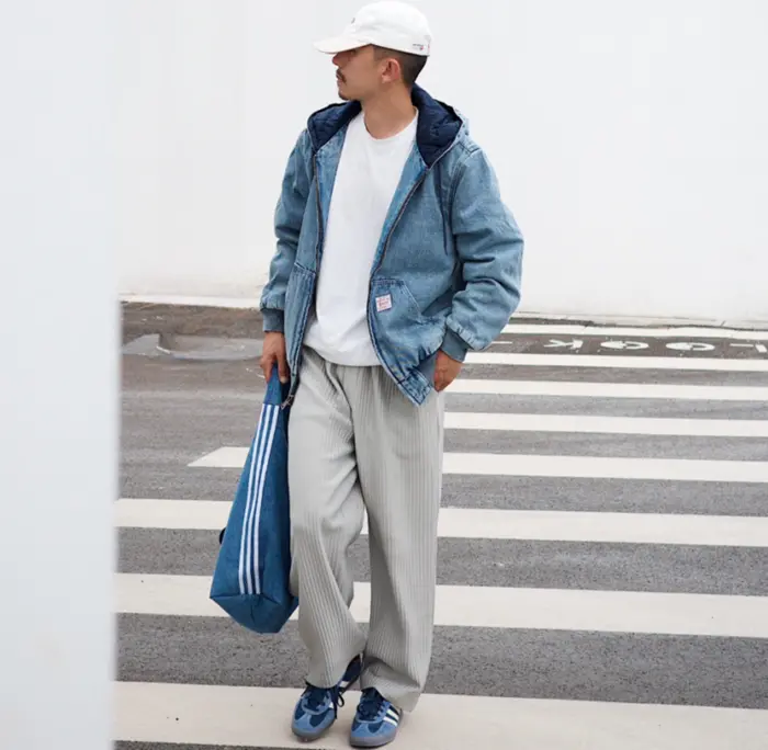 Giày Adidas Gazelle Indoor ‘Navy White’ ID1008 - Ảnh 3