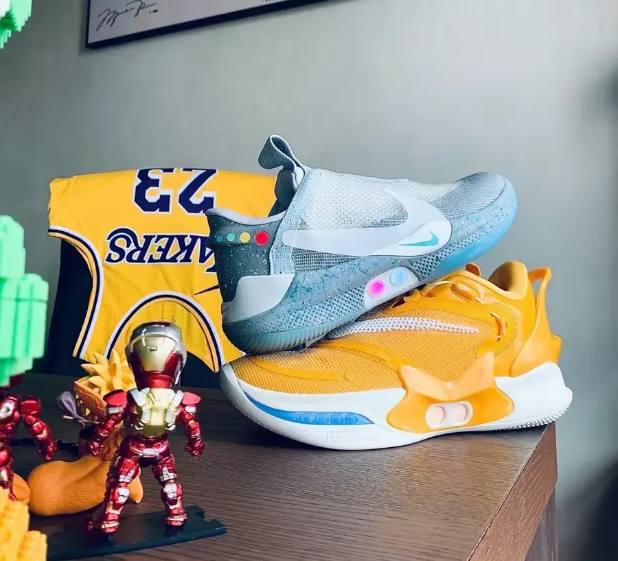 Giày Nike Adapt BB 2.0 ‘NBA 2K20 Winner’s Circle’ BQ5397-700 - Ảnh 4