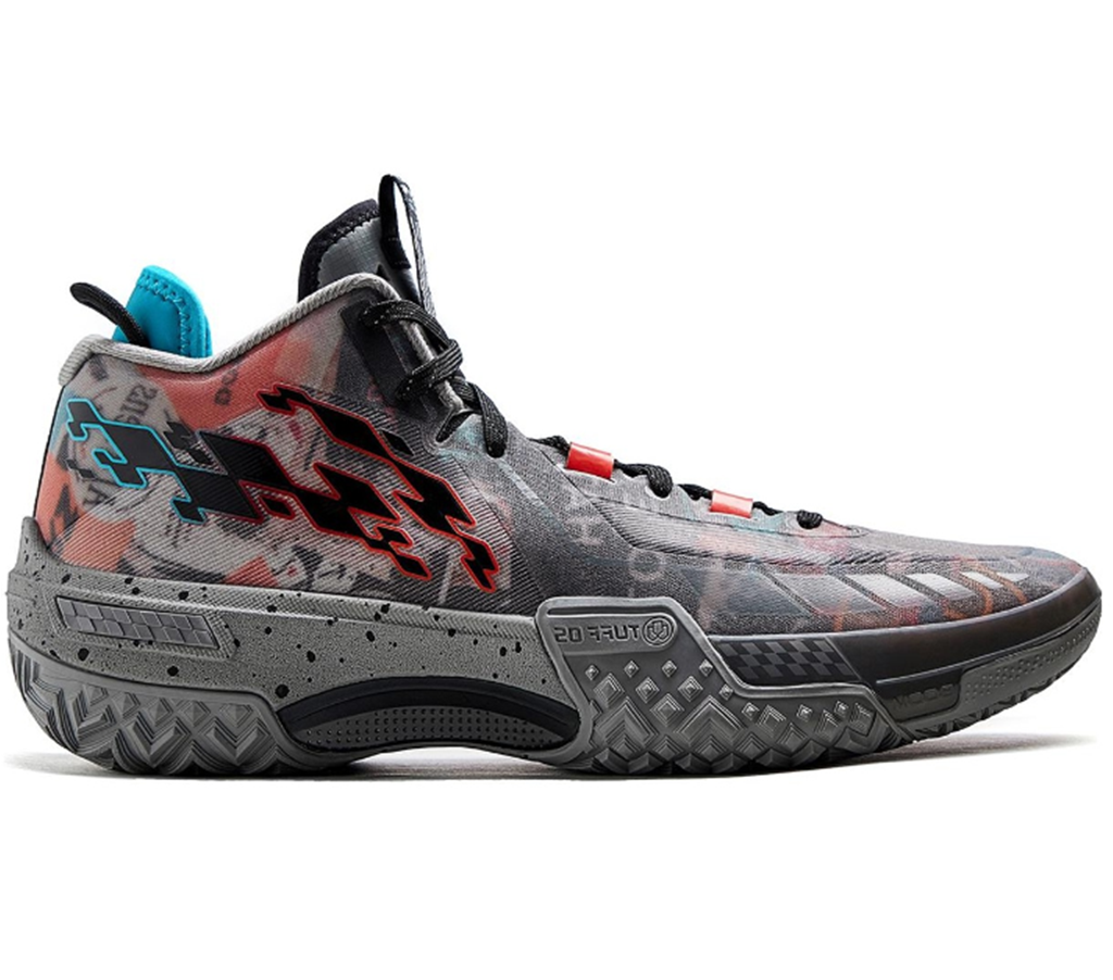 Giày Lining Jieao Pictorial ‘Grey’ ABFT035-3