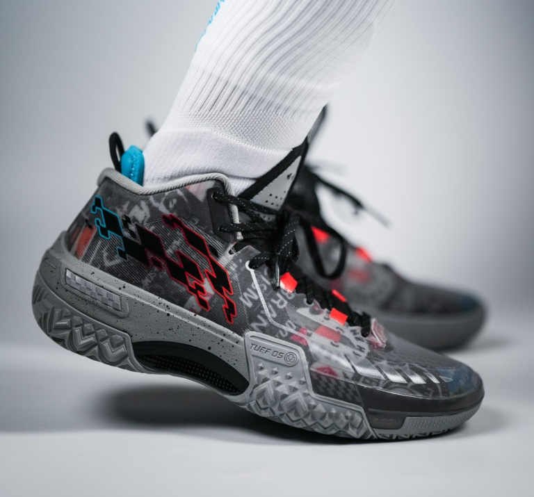 Giày Lining Jieao Pictorial ‘Grey’ ABFT035-3 - Ảnh 6