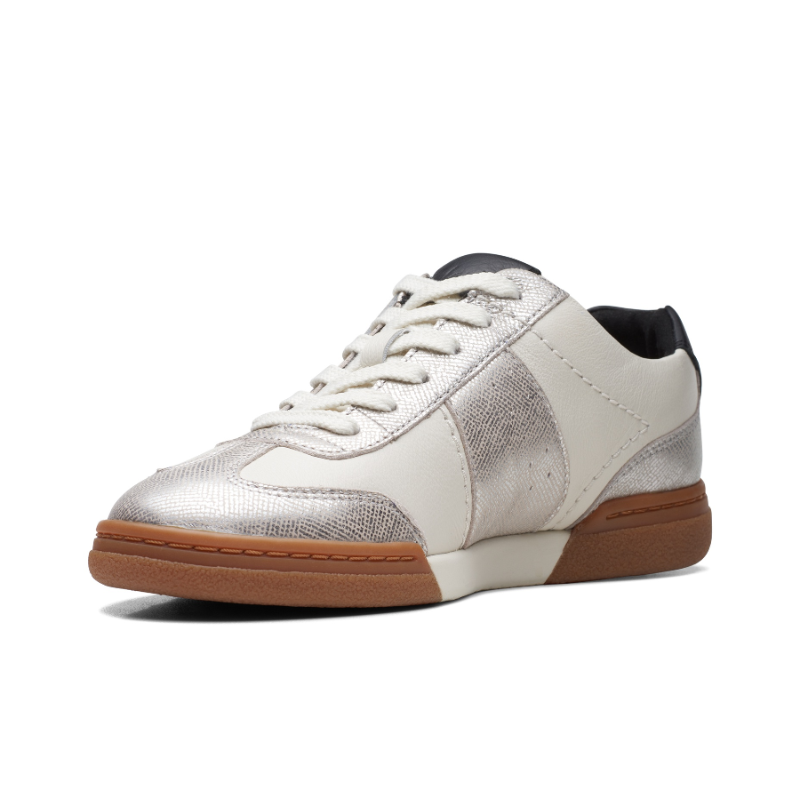 Giày Clarks 'White' 261703914 - Ảnh 4