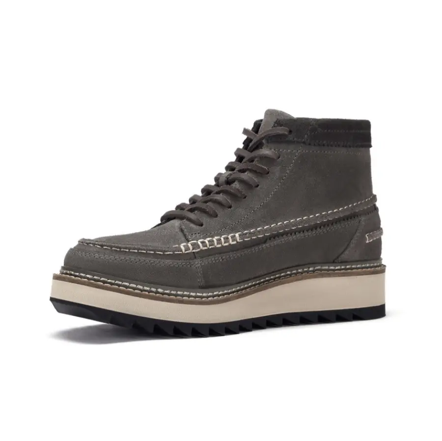 Alternative view of Giày Clarks 'Dark Gray' 261734507
