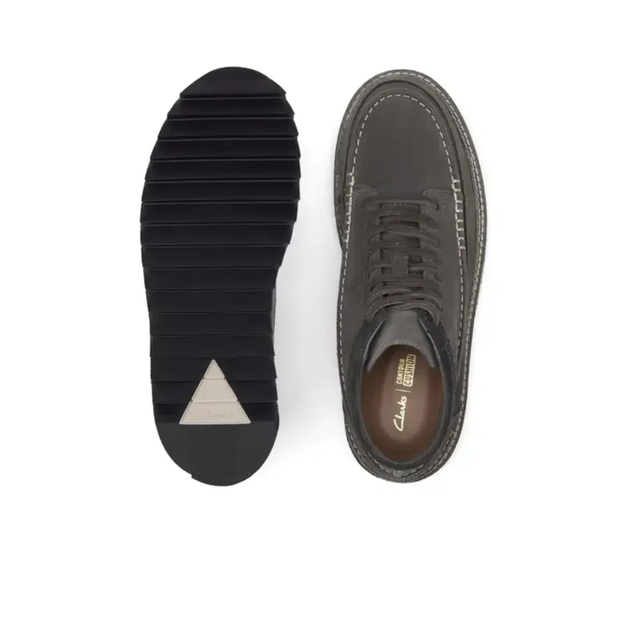Giày Clarks 'Dark Gray' 261734507 - Ảnh 3