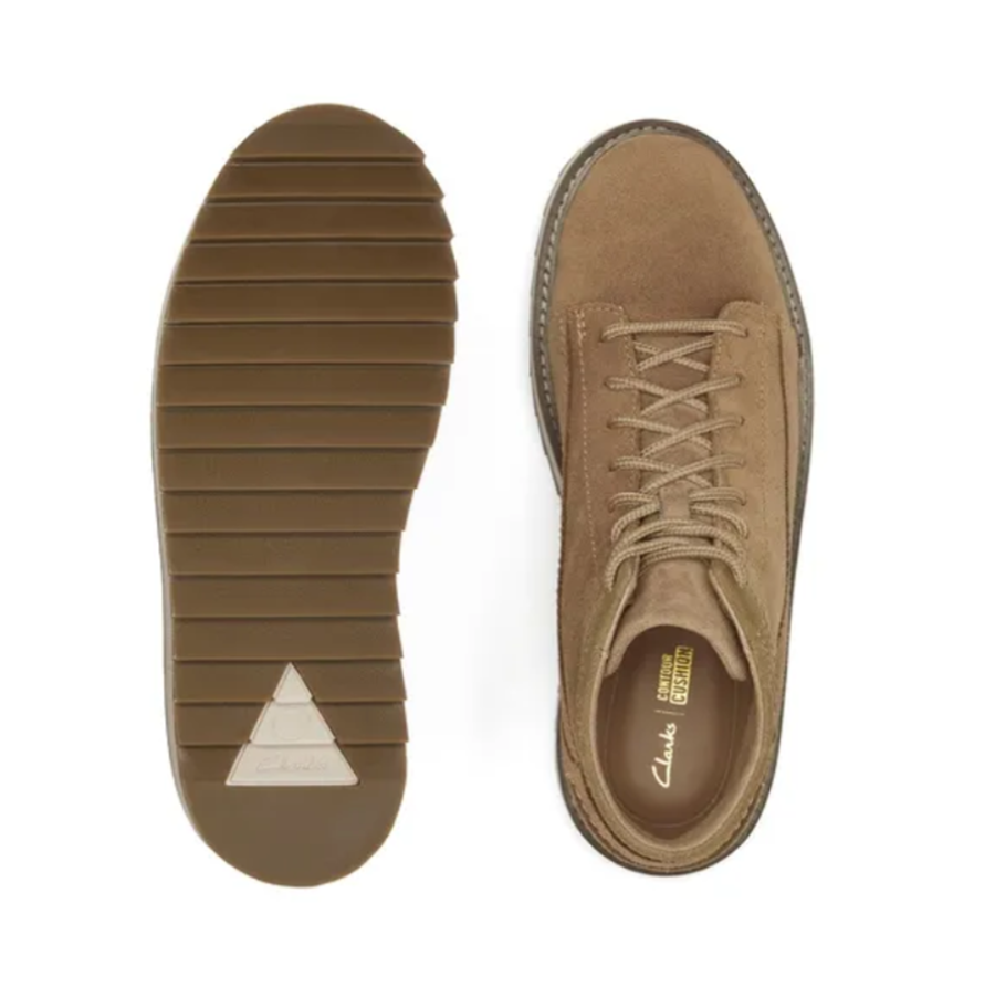 Giày Clarks Clarkhill Hi 'Light Tan' 261734477 - Ảnh 2