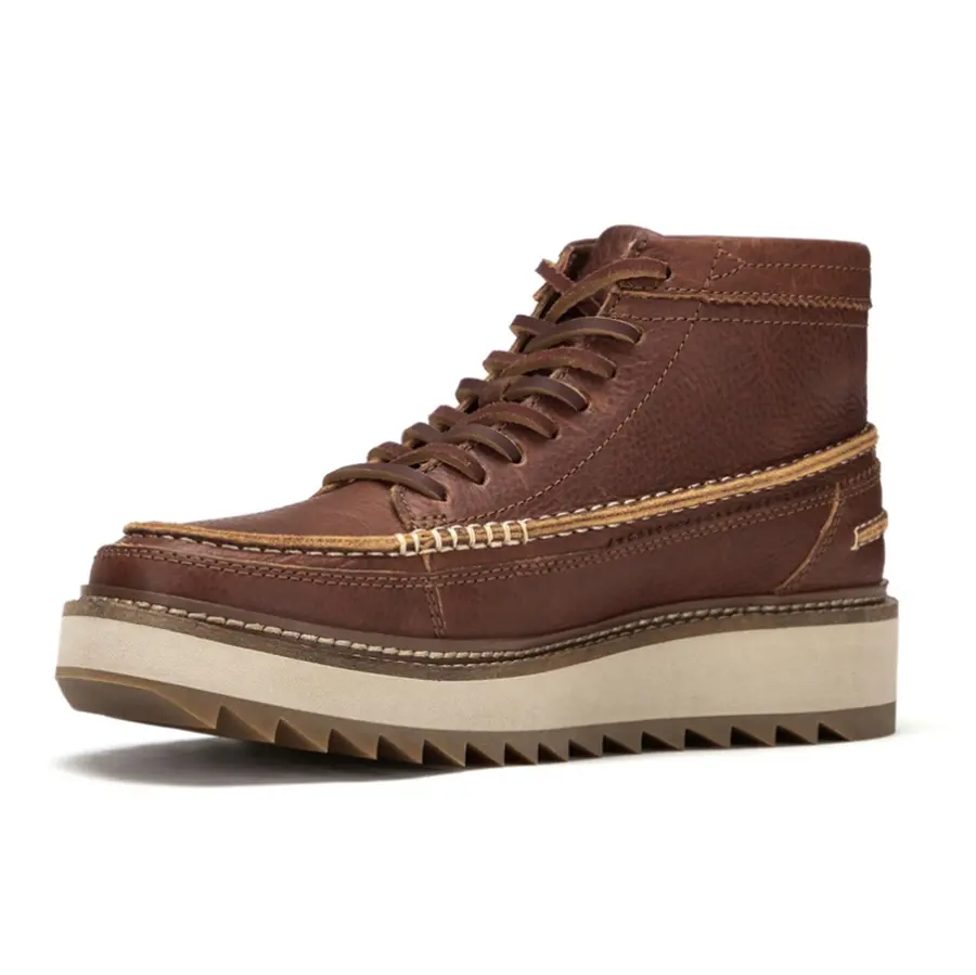 Alternative view of Giày Clarks 'Dark Tan' 261734497