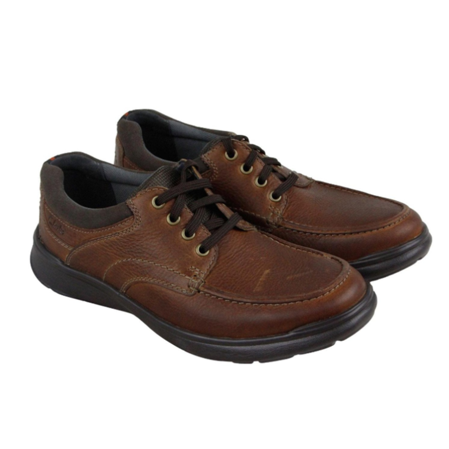 Giày Clarks Cotrell Edge 'Brown' 26119804 - Ảnh 3