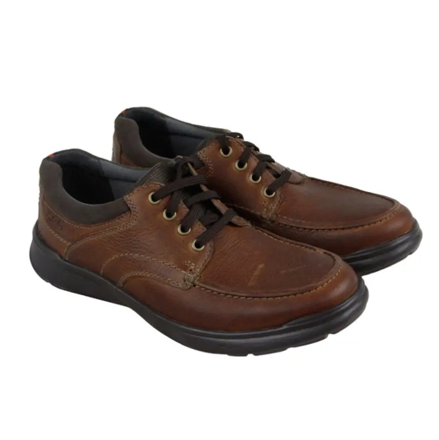 Giày Clarks Cotrell Edge 'Brown' 26119804 - Ảnh 3