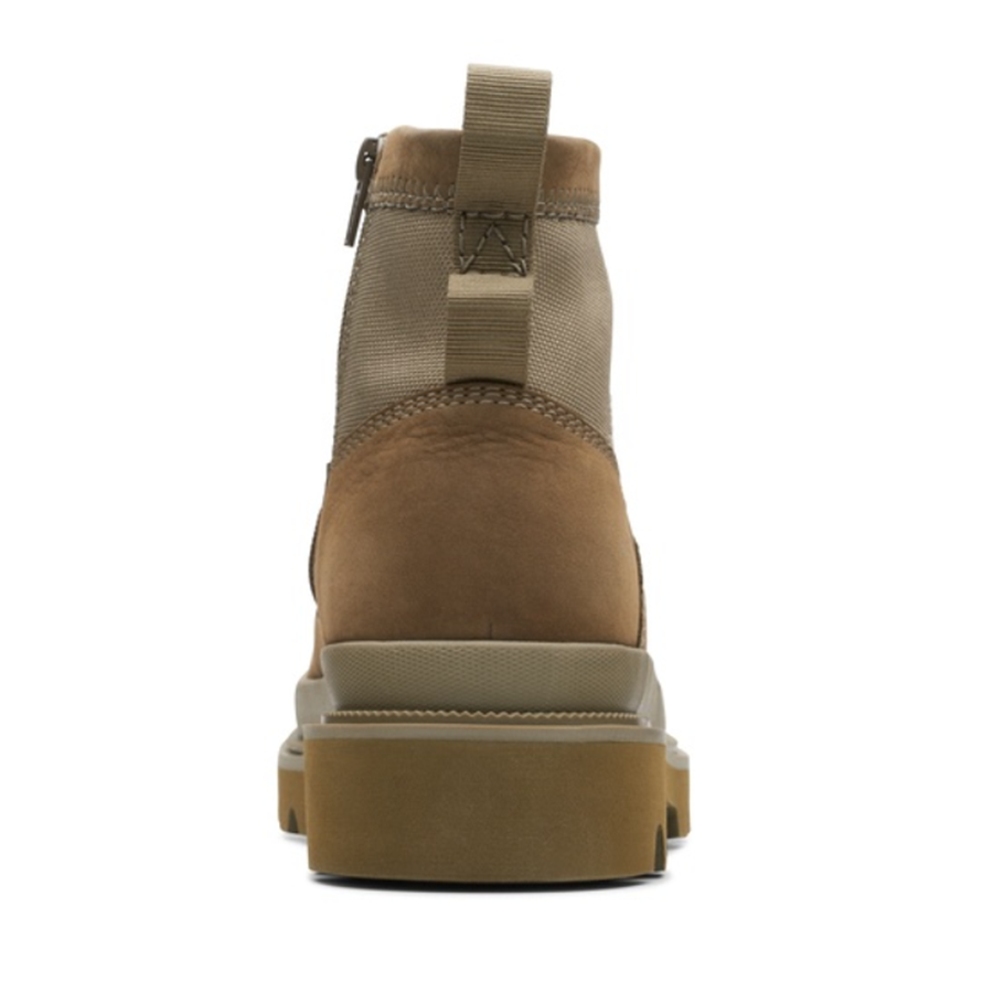 Giày Clarks Trapery Badell Hi 'Olive Nubuck' 261734247 - Ảnh 3