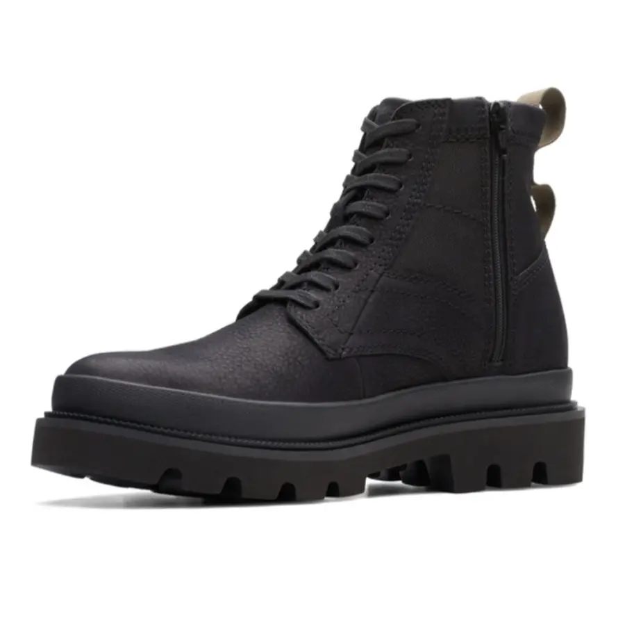 Alternative view of Giày Clarks Trapery Badell Hi 'Black Nubuck' 261734227