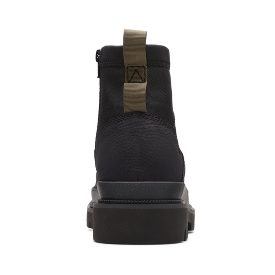 Giày Clarks Trapery Badell Hi 'Black Nubuck' 261734227 - Ảnh 4