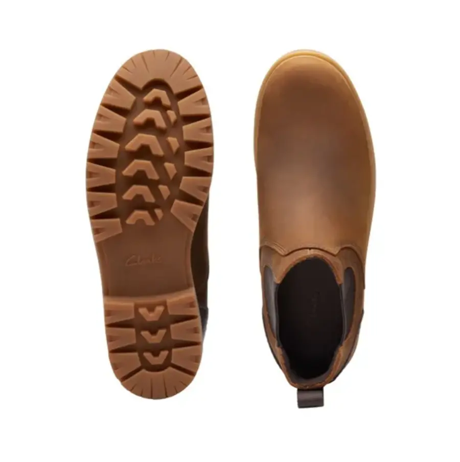 Giày Clarks Sztyblety Rossdale 'Brown' 261734557 - Ảnh 3