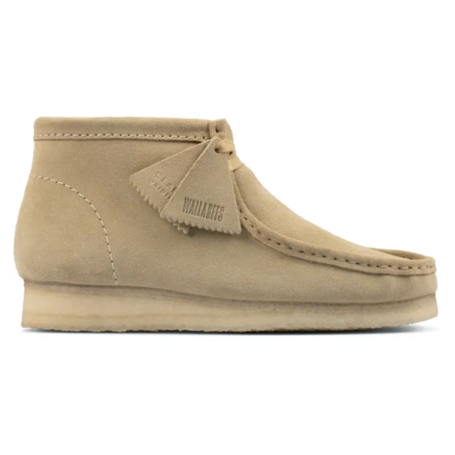 Giày Clarks Wallabee Boot 'Beige' 261555167