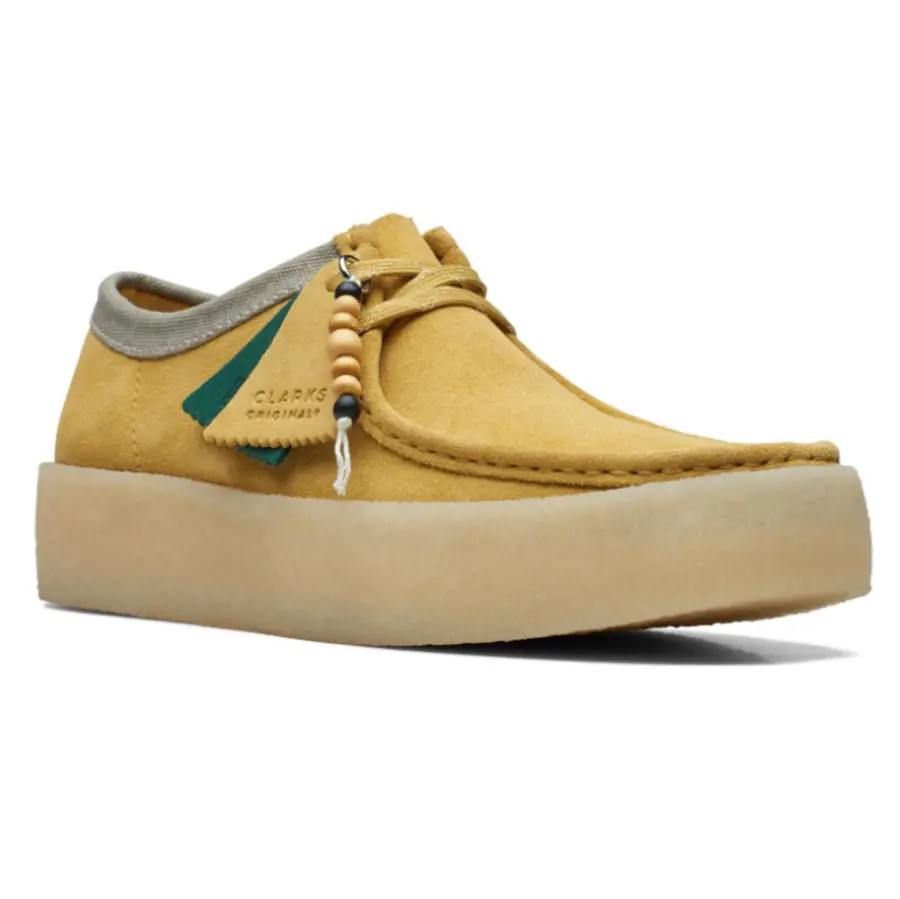 Alternative view of Giày Clarks Originals Wallabee Cup 'Amber Gold' 26170044