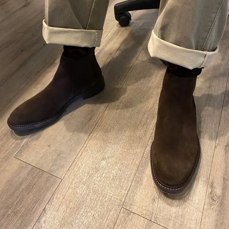 Giày Clarks Clarkdale Hall 'Brown' 261623057 - Ảnh 3