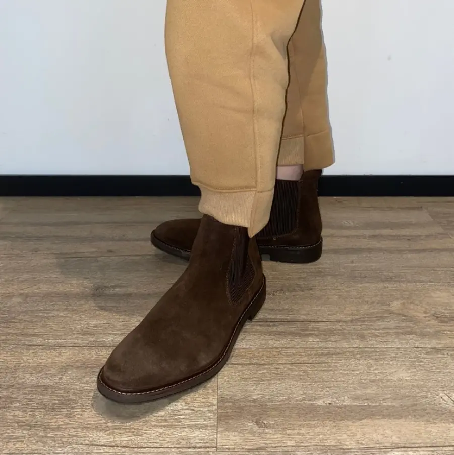 Giày Clarks Clarkdale Hall 'Brown' 261623057 - Ảnh 4