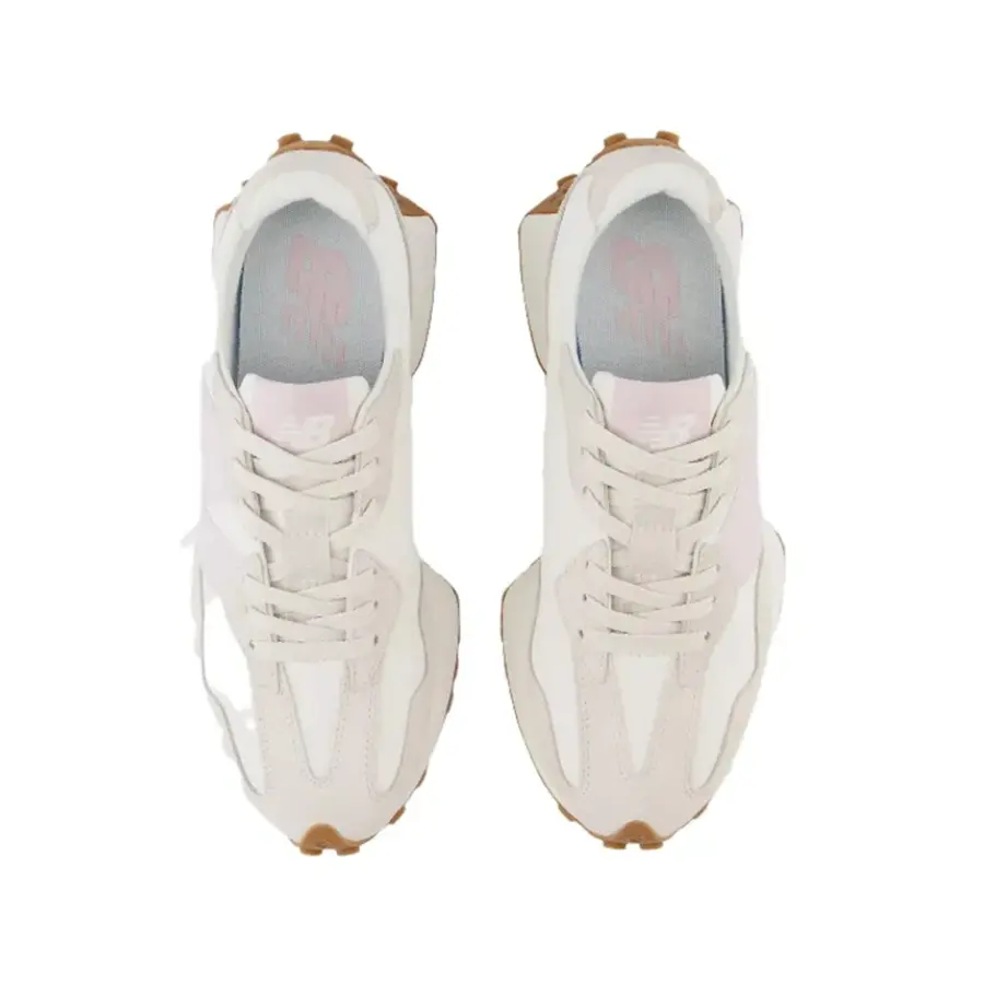 Alternative view of Giày New Balance 327 'White Pink Grey Gum' WS327OR