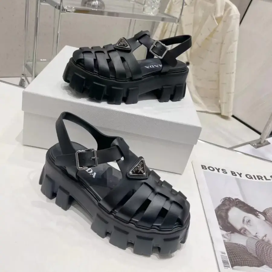 Giày Prada 'Black' 1X853M_3LKK_F0002_F_055 - Ảnh 3