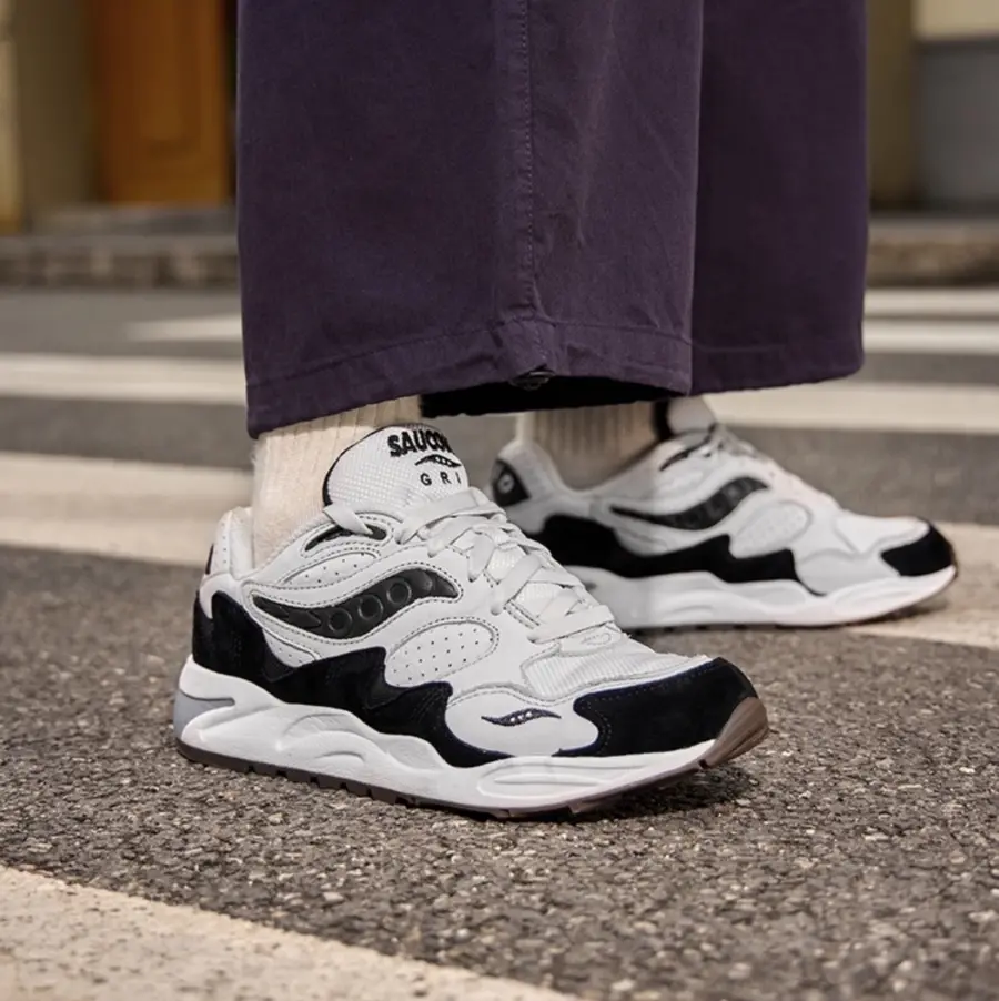 Giày Saucony Grid Shadow 2 'Grey White Black' S70773-3 - Ảnh 3