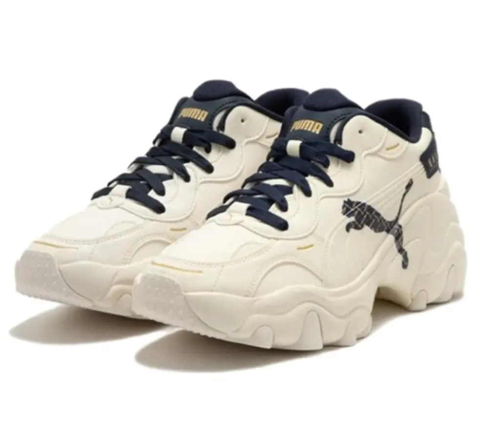 Giày Puma Pulsar Wedge 'Beige Black' 396633-01 - Ảnh 4