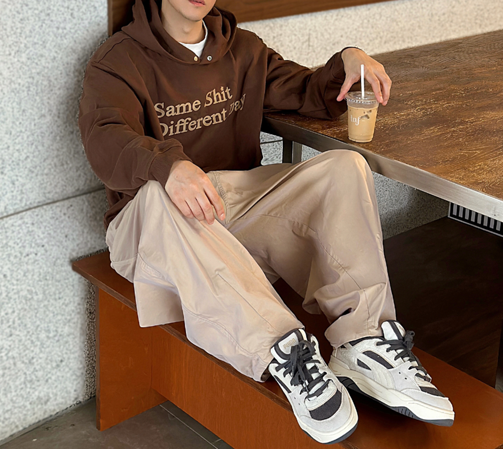 Giày Puma Copduroy 'Cream Black' 396025-01 - Ảnh 5