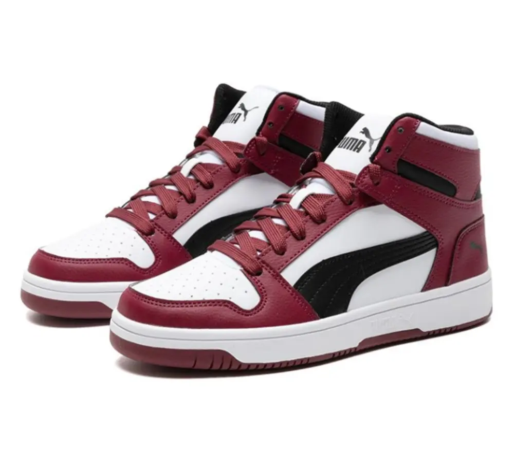 Alternative view of Giày Puma Rebound 'Burgundy White' 369573-37