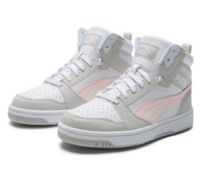 Alternative view of Giày Puma Rebound V6 'Gray Frosty Pink' 392326-07