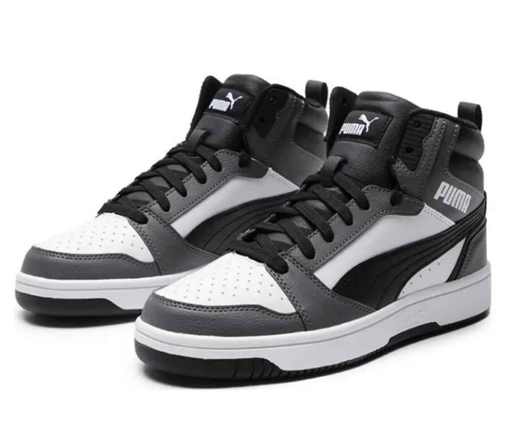 Giày Puma Rebound v6 'White Grey Black' 392326-03 - Ảnh 4
