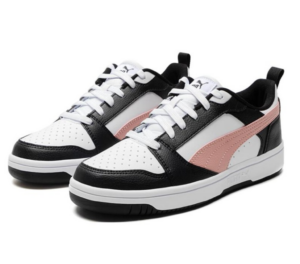 Alternative view of Giày Puma Rebound V6 'White Pink Black' 392328-11