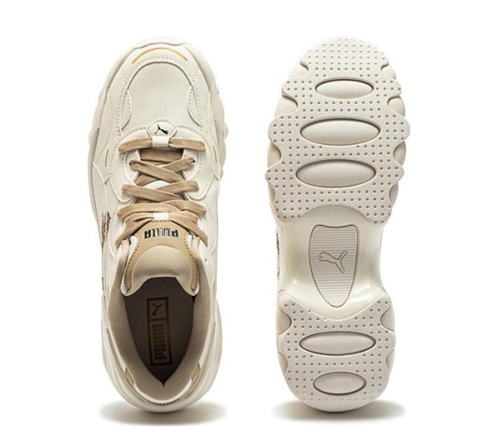 Giày Puma Pulsar Wedge 'Beige' 39663302 - Ảnh 4