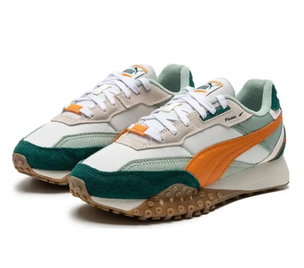 Alternative view of Giày Puma Blktop Rider 'Gray Green' 392725-07